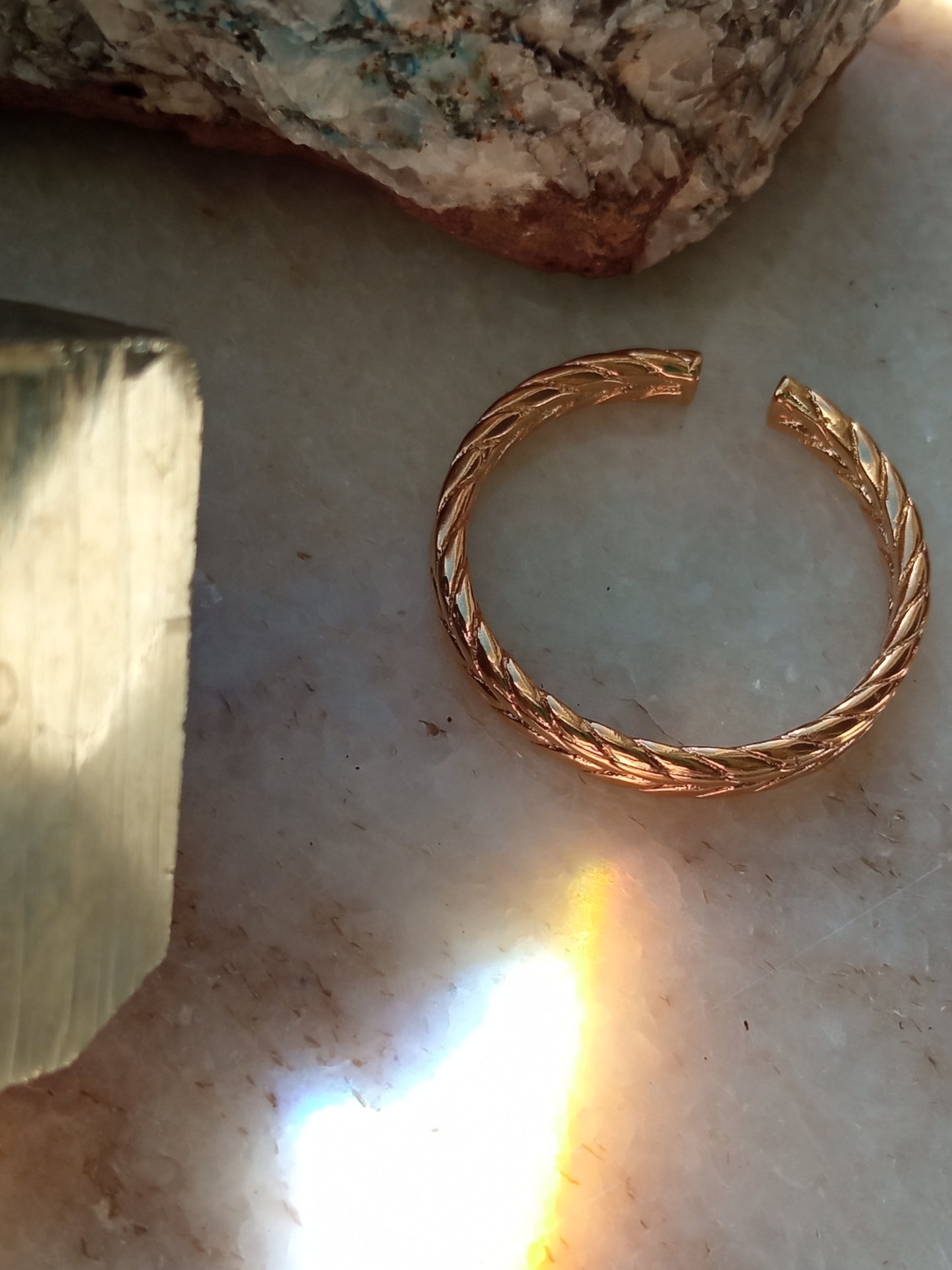 Gold plated ring, Marina