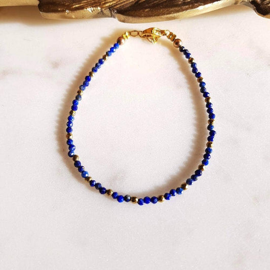 Bracelet lapis-lazuli